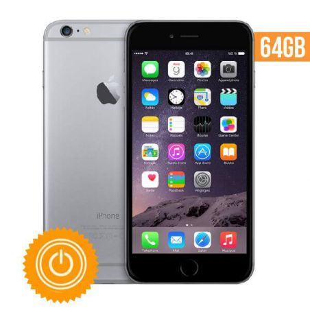 Achat iPhone 6 - 64 Go Gris sidéral reconditionné - Grade A IP-068