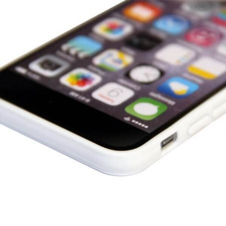 Wit Siliconenkoker iPhone 6 Plus/6S Plus, wit Siliconenkoker, wit  Dekkingen et Scheepsrompen iPhone 6 Plus - 2