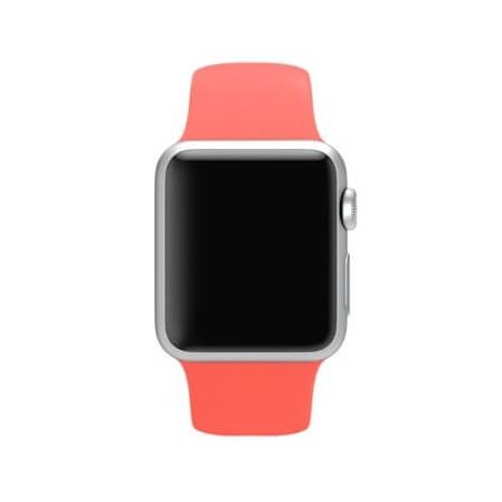 Rood roze bandje Apple Watch 38mm siliconen S/M M/L  Riemen Apple Watch 38mm - 3
