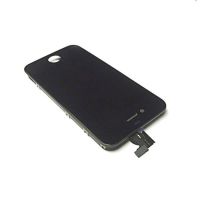 Achat KIT COMPLET 2e qualité: Vitre tactile, écran LCD, châssis et vitre arrière pour iPhone 4S Noir IPH4S-009