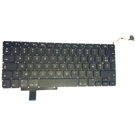 Azerty toetsenbord Macbook Pro Unibody 17 inch A1297  Onderdelen MacBook - 1