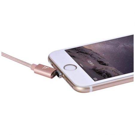 Magnetische lightning kabel gevlochten Hoco Toebehoren iPhone - 1