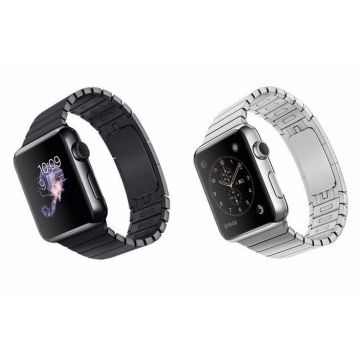 Premium Hoco Appel Hoco horloge 44mm & 42mm Roestvrij staal link armband Hoco Riemen Apple Watch 42mm - 7