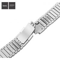 Premium Hoco Appel Hoco horloge 44mm & 42mm Roestvrij staal link armband Hoco Riemen Apple Watch 42mm - 4