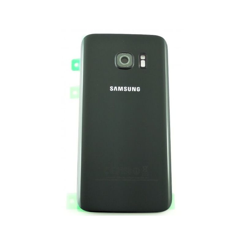 Originele S7 Edge zwarte vervangende achterkant van de Samsung S7 Edge -
