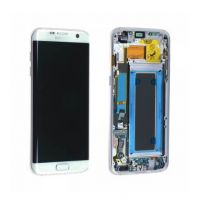 Original Qualität Komplettbildschirm für Samsung Galaxy S7 Edge in weiß