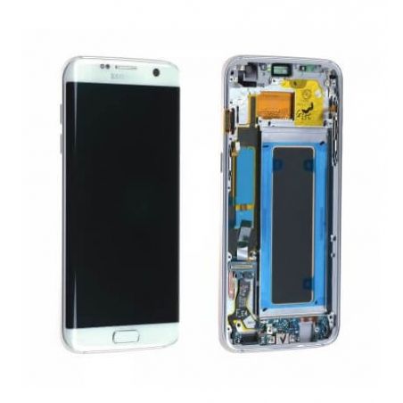 Achat Écran Samsung Galaxy S7 Edge Blanc GH97-18533D