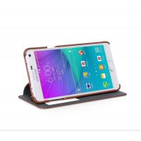 Achat Etui Portefeuille Hoco Cuir Samsung Galaxy Note 4
