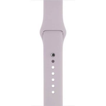 Lavendel paars siliconen bandje Apple Watch 38mm S/M M M/L Lavendel paars siliconen bandje Apple Watch 38mm S/M M/L