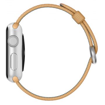 Achat Bracelet Nylon Tressé Or/Rouge Apple Watch 40mm & 38mm WATCHACC-198