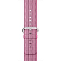 Armband Nylon geflochten rosa Apfeluhr 42mm