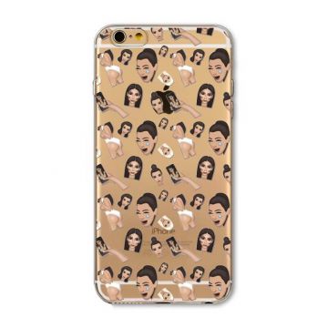 Kim Kardashian Emojis Model 1 iPhone 6/6S Case