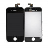 2. Qualität iPhone 4 Schwarz  Displayglass, Touch Screen, Front Deco Rahmen.