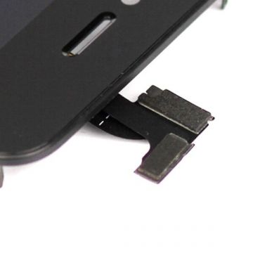 Aanraakscherm & LCD-scherm & compleet chassis voor iPhone 4 Zwart