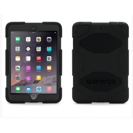 Unzerstörbare Überlebende Tasche Schwarz für iPad Mini