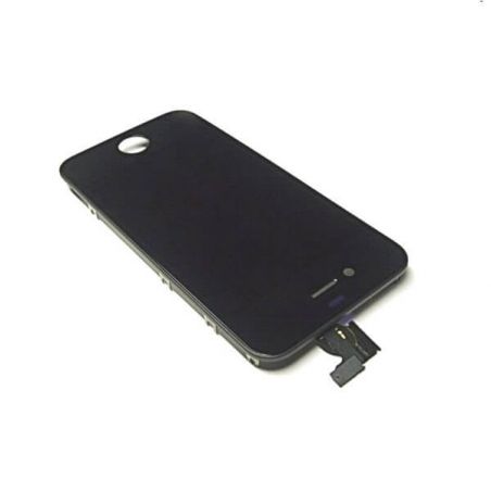 Achat KIT COMPLET première qualité: Vitre tactile, écran LCD, châssis et vitre arrière pour iPhone 4 Noir IPH4G-008X