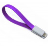 Magnetic flat cable USB/Lightning 22 cms