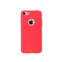 Achat Coque Silicone iPhone 7 / iPhone 8 - Rouge Corail  COQ7G-031