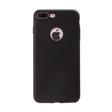 Siliconenhoesje voor iPhone 7 Plus - Zwart