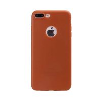 Silicone Case for iPhone 7 Plus - Brown