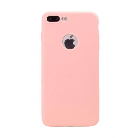 Silicone Case for iPhone 7 Plus - Light Pink