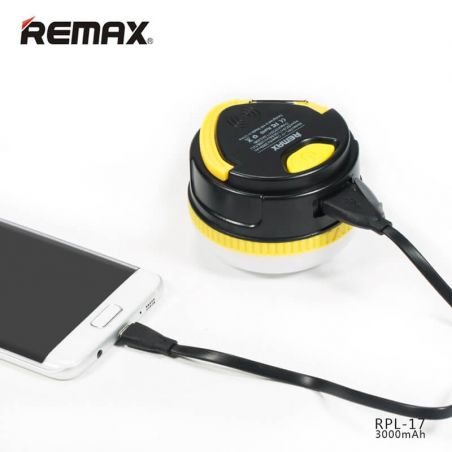 Achat Batterie Externe Power Bank Lampe LED Remax