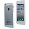 Bumper Witte rand in TPU iPhone 5/5S/SE