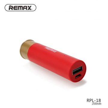 Remax Shotgun Shell External Power Bank 2500 mAh