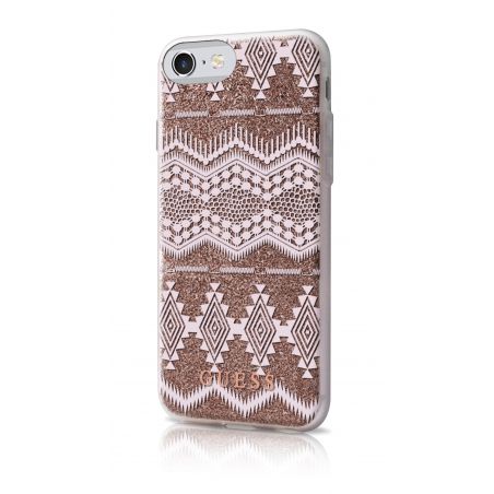Achat Coque Tribale Taupe Guess iPhone 7 / iPhone 8 GUHCP7TGTA-X
