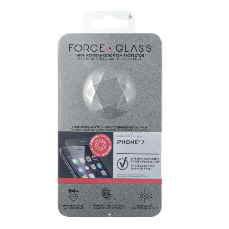 Achat Protège-écran Force Glass Garanti à vie iPhone 7 Plus / iPhone 8 Plus FGIP7PORIGINAL-X