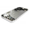 Chassis complet et contour métallique iPhone 5 Blanc