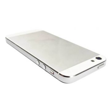 Kompletter Rahmen und Metallrand für iPhone 5 Weiß