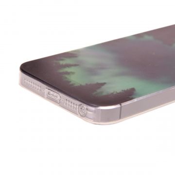 Soepel Siliconen Noorderlicht iPhone 5/5S/SE-geval van het Silicone Noorderlicht