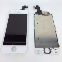 Complete screen kit gemonteerd WHITE iPhone SE (originele kwaliteit) + gereedschappen  Vertoningen - LCD iPhone SE - 4