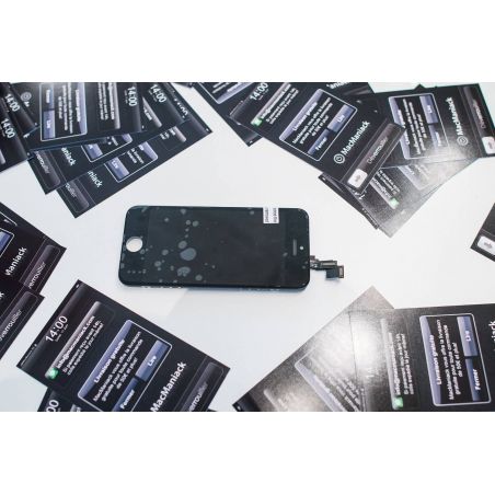 Zwarte Scherm Kit iPhone SE (compatibel) + tools  Vertoningen - LCD iPhone SE - 9