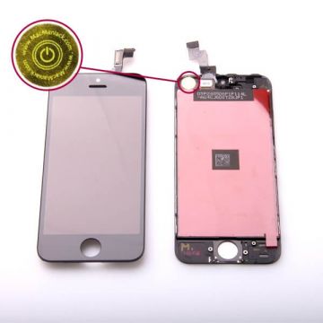 Zwarte Scherm Kit iPhone SE (compatibel) + tools  Vertoningen - LCD iPhone SE - 1