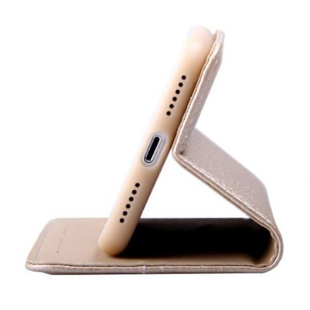 Leer-look portfolio stand case XUNDD iPhone 7
