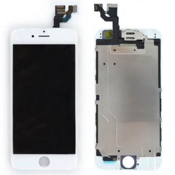 Komplettes Bildschirmkit montiert WHITE iPhone 6S Plus (Kompatibel) + Werkzeuge  Bildschirme - LCD iPhone 6S Plus - 1