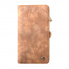 Suede case with integrated iPhone 6 6S Plus wallet