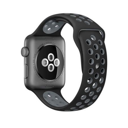 Hoco zwart milanees bandje Apple horloge 38mm
