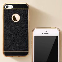 Imitation leather iPhone 7 Plus soft case