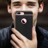 Imitation leather iPhone 7 Plus soft case