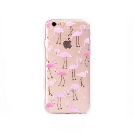 Achat Coque TPU Flamant Rose iPhone 6 6S  COQ6G-550