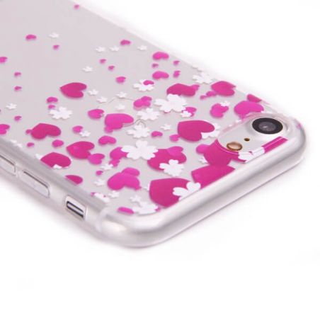 TPU Little Hearts iPhone 7 Case