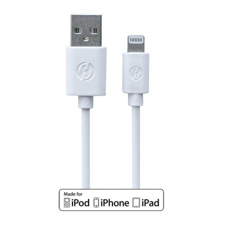 2 in 1 weißes Pack MFI-Kabel Beleuchtung + CE-geprüftes Netzladegerät  iPhone 5 : Paket - 2
