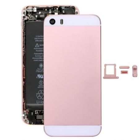 Complete frame and metallic border for iPhone SE