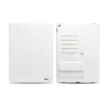 Leather Case Business multi-cards white for iPad Pro Icarer
