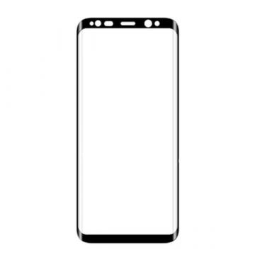 Achat Verre Trempé 3D full contour Noir pour écran Samsung Galaxy S8 SGS8-001X
