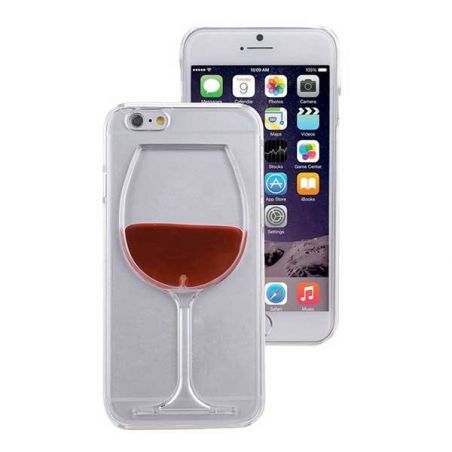 TPU hoesje Glaswijn voor iPhone 6 en iPhone 6S