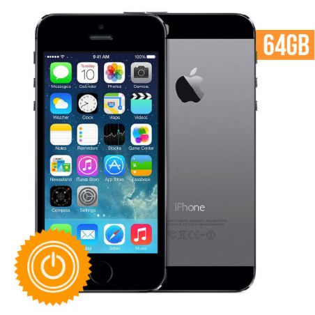 iPhone 5S - 64 Go Space gray erneut  iPhone renoviert - 2
